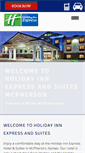 Mobile Screenshot of holidayinnmcphersonks.com